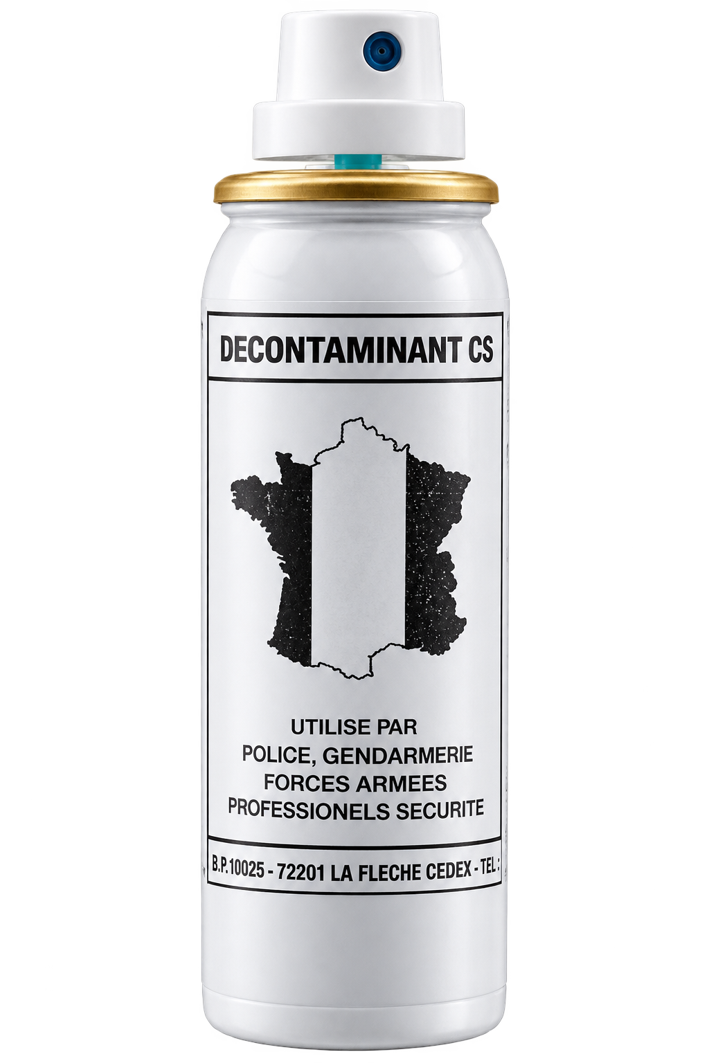 C.D – Décontaminant Lacrymogène Cs Et Cn – 50 Ml