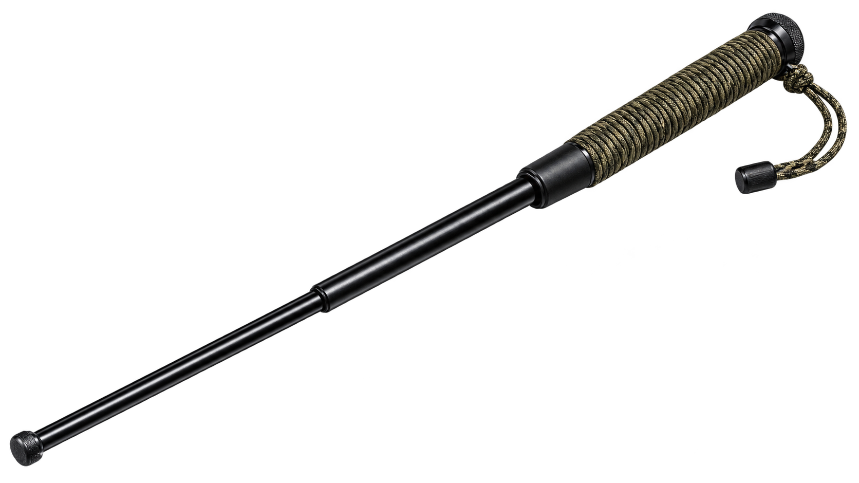 Matraque Télescopique De Survie – Manche Paracorde Camo 63cm