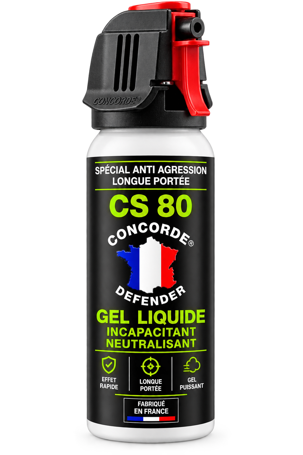 C.D – Aérosol De Défense Gel Cs 80 – 50 Ml