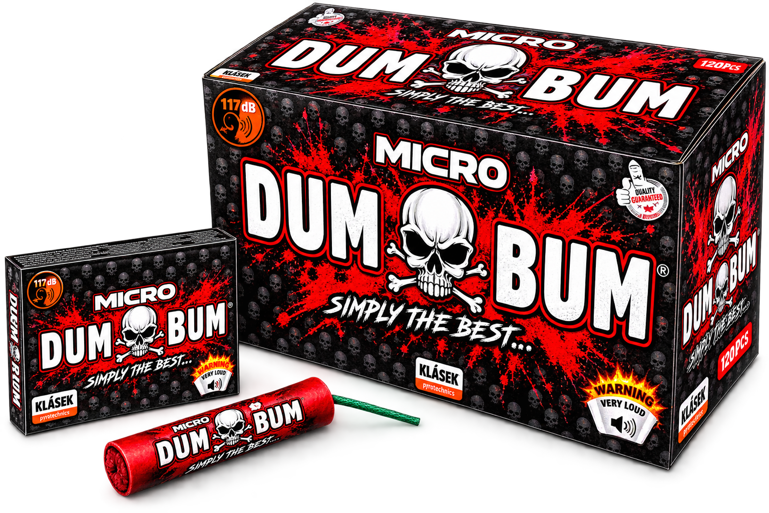 Dum.Bum – Paquet de 25 pétards micro
