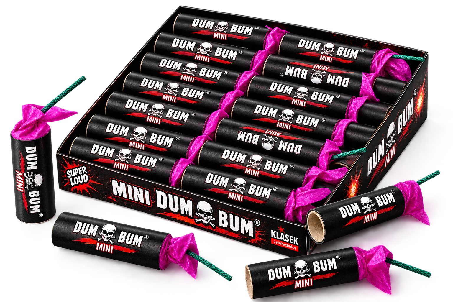 Dum.Bum – Pétards Mini | Paquet De 24