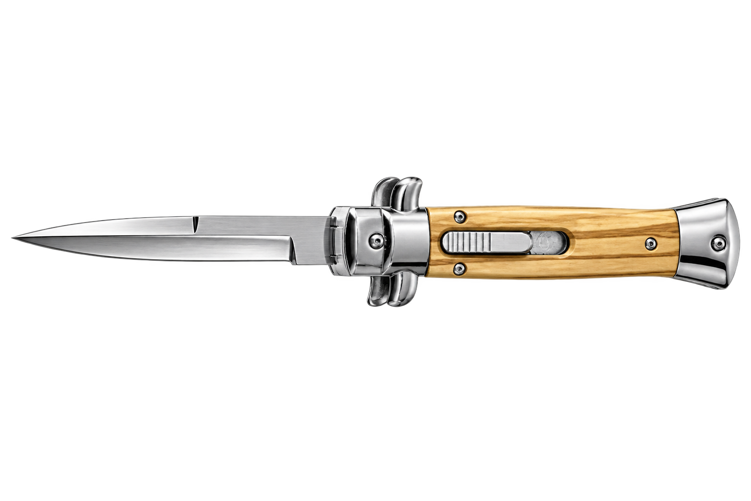 Couteau Automatique Type Italien Manche Bois Otf