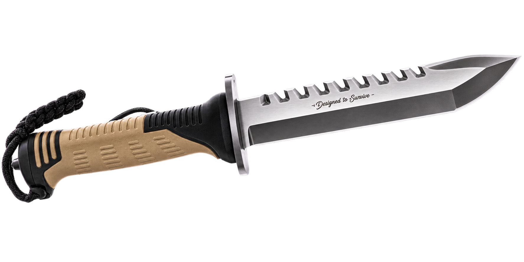 K25 – Couteau Thunder I. Camo sable. Lame 19.8 cm