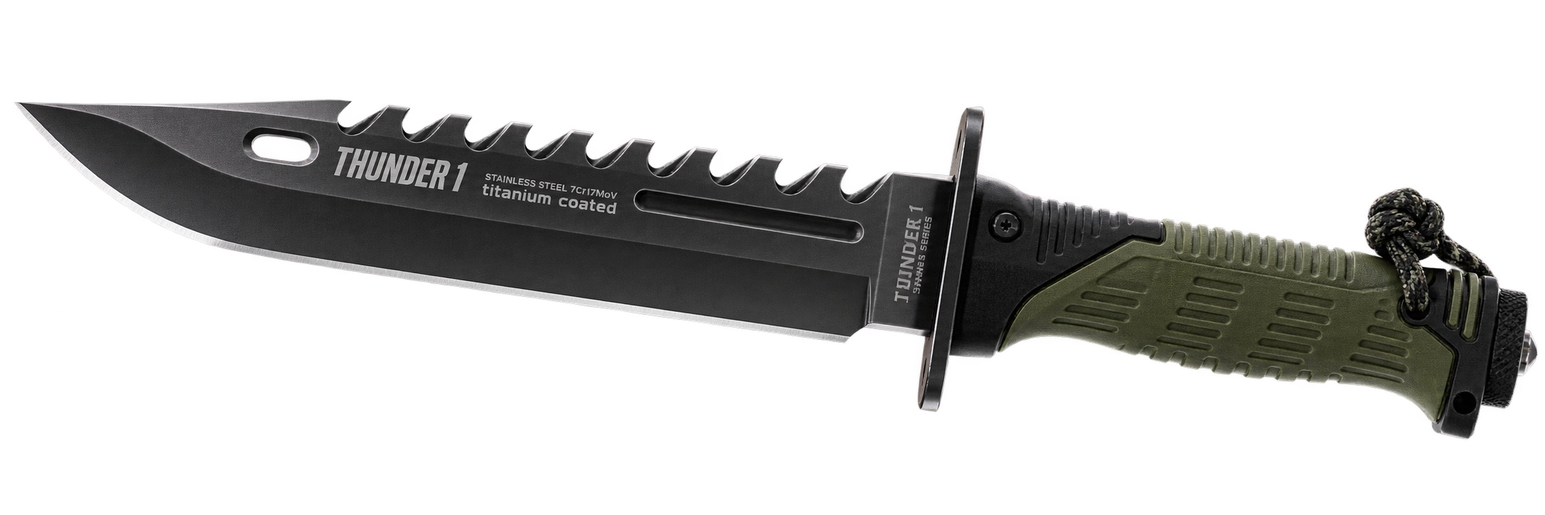 K25 – Couteau Thunder I. Camo espagnol. Lame 19.8 cm