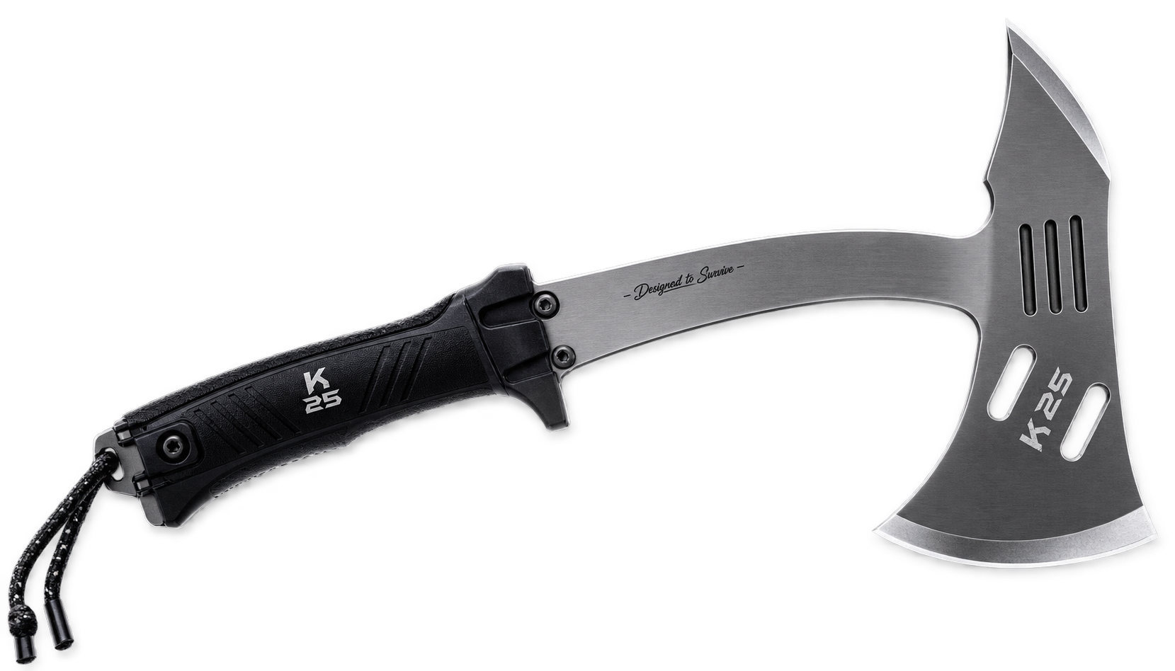 K25 – Hache noire – Total 31.5 cm