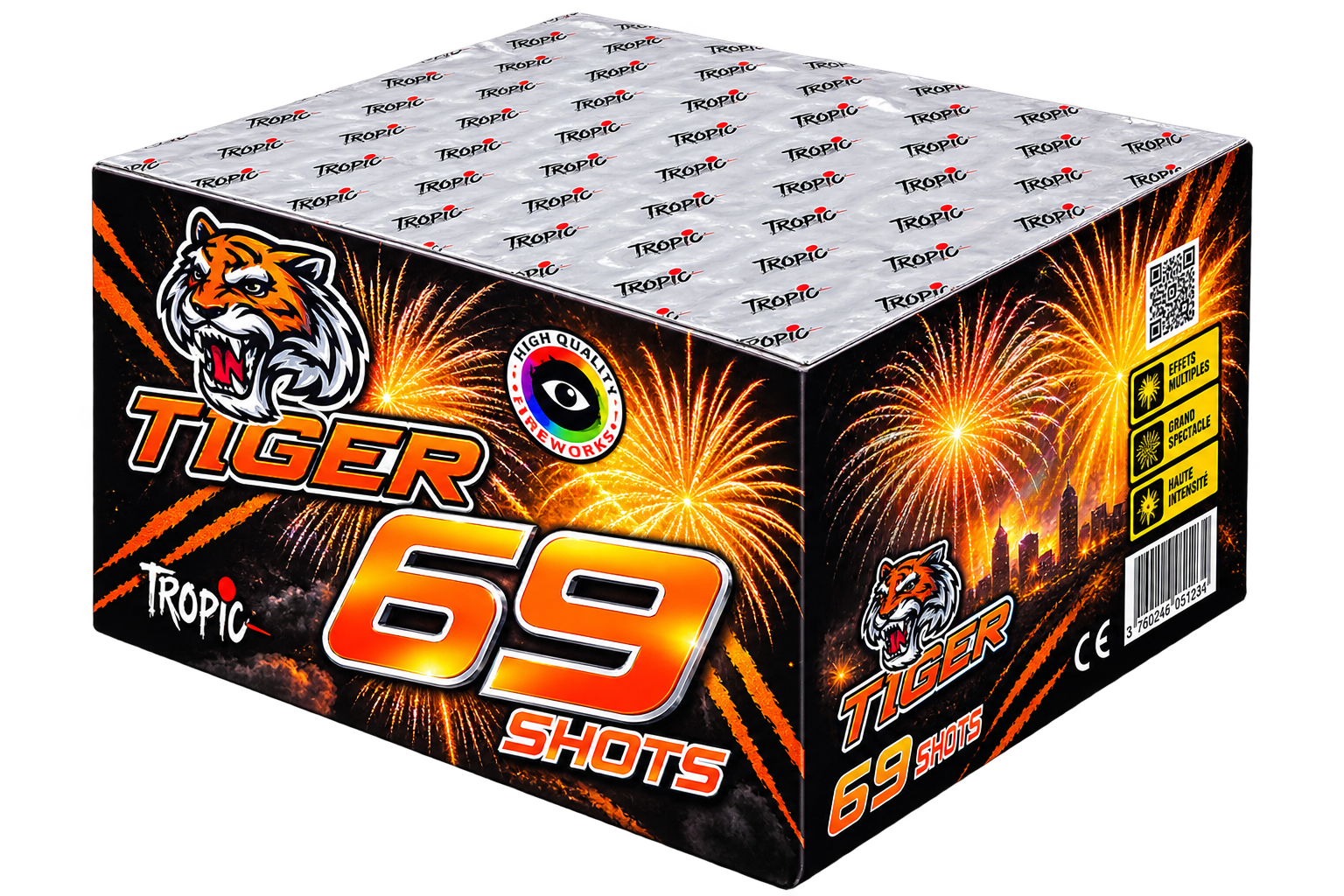 Tropic – Batterie Artifices Tiger 69 Coups