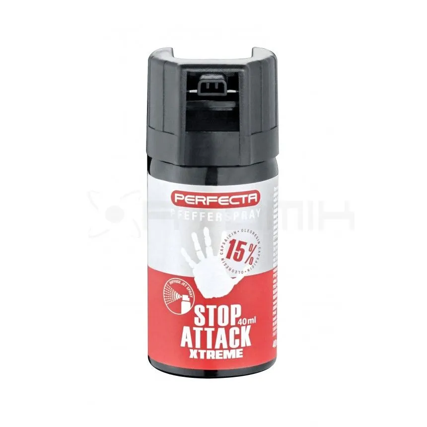 Perfecta -  Bombe Stop Attack Xtreme Poivre 40 Ml