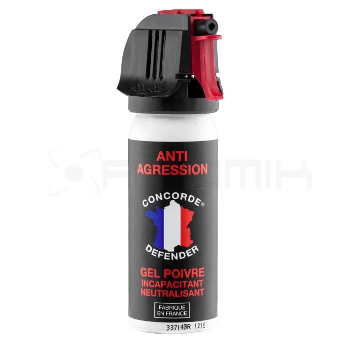 Europ Arm - Aérosol GEL POIVRE ANTI-AGRESSION - 50 ml