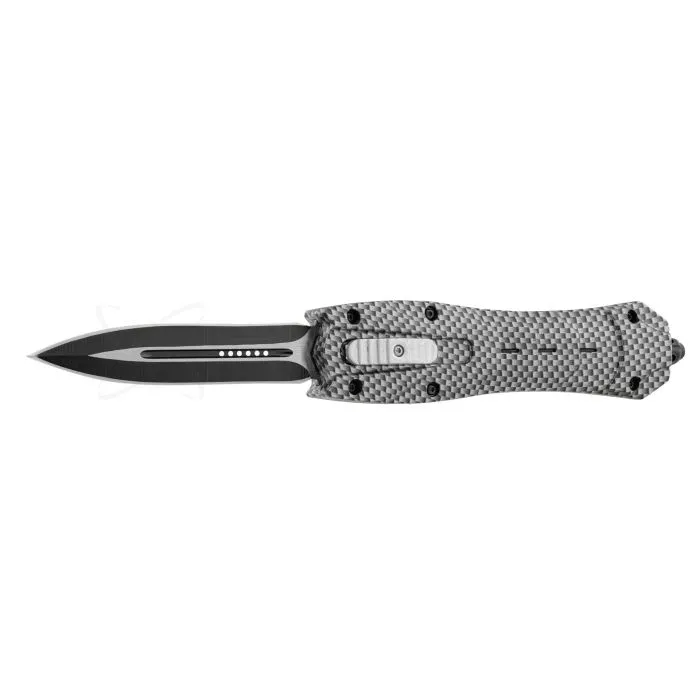K25 - Couteau automatique OTF manche carbonne