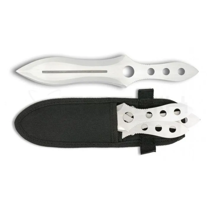 M.A - Lot de 3 couteaux de lancer - glaive