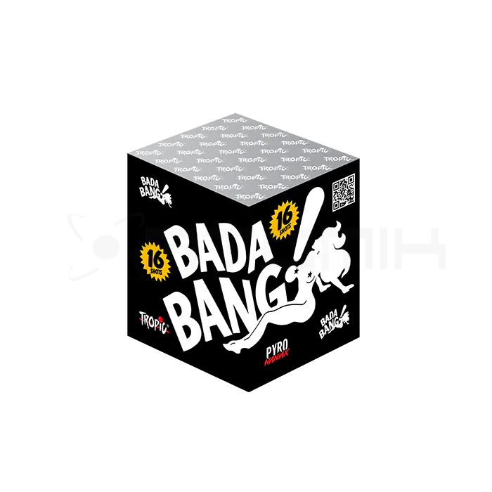 Tropic - Batterie Artifice 16 coups BADA BANG