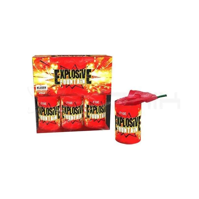 K.P - Paquet de 3 fontaines explosive